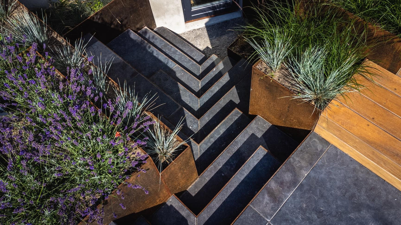 Kongsberg Trin kalksten i natursten